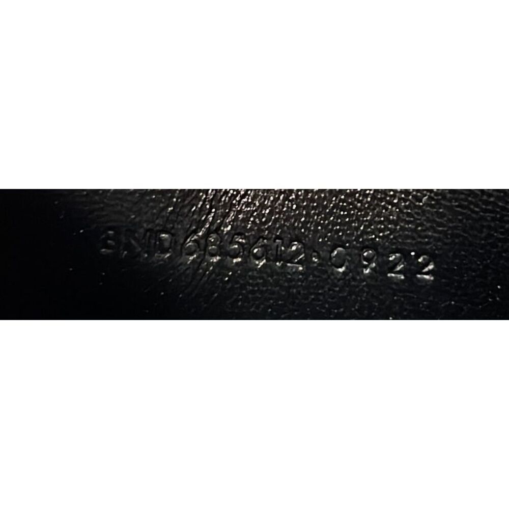 Saint Laurent Gaby Envelope Chain Crossbody Bag Quilted Leather Micro Black - Picture 13 of 13